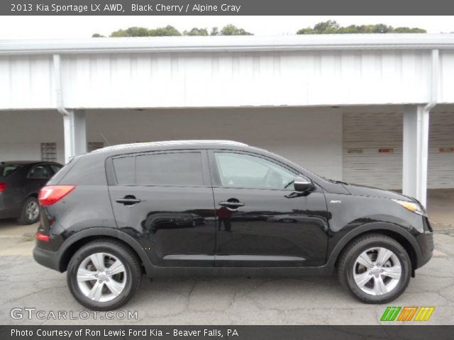 2013 Kia Sportage LX AWD in Black Cherry