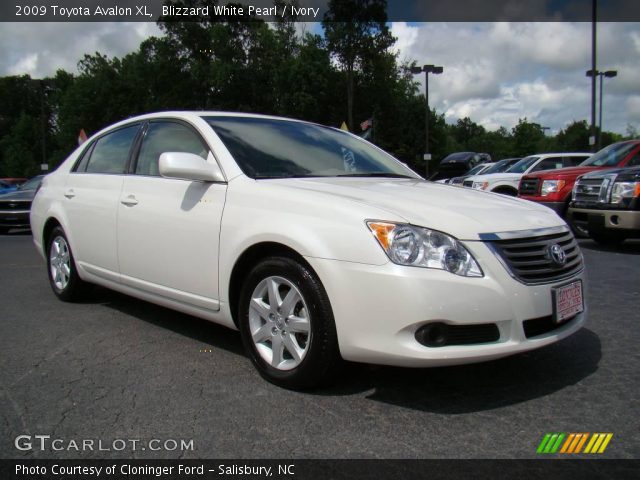 2009 Toyota Avalon XL in Blizzard White Pearl