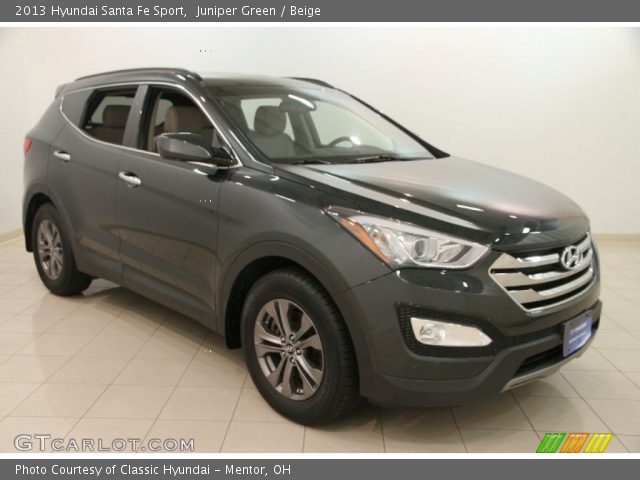 2013 Hyundai Santa Fe Sport in Juniper Green
