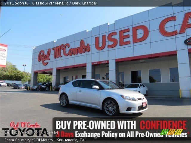 2011 Scion tC  in Classic Silver Metallic