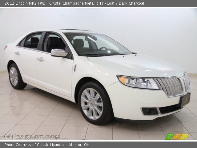 2012 Lincoln MKZ FWD in Crystal Champagne Metallic Tri-Coat