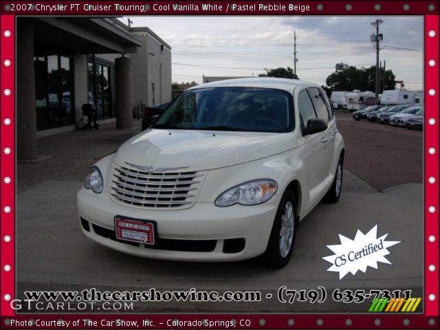 2007 Chrysler PT Cruiser Touring in Cool Vanilla White