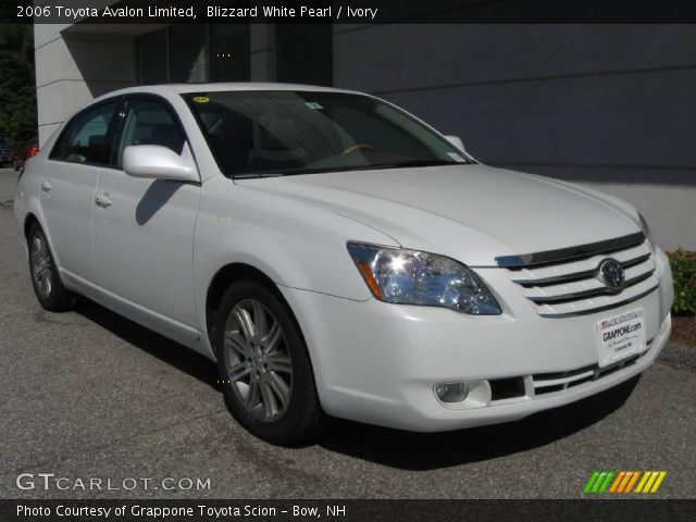 2006 Toyota Avalon Limited in Blizzard White Pearl
