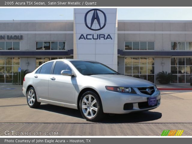 2005 Acura TSX Sedan in Satin Silver Metallic