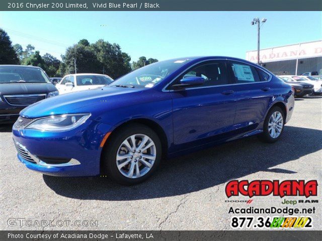 2016 Chrysler 200 Limited in Vivid Blue Pearl