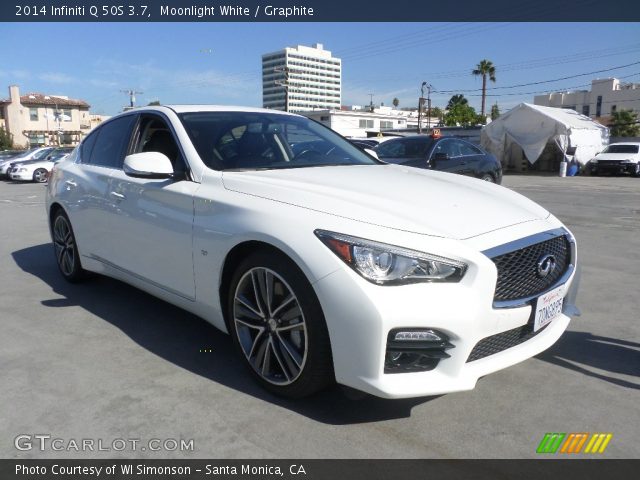 2014 Infiniti Q 50S 3.7 in Moonlight White