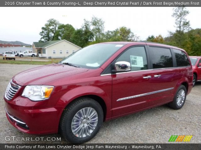 2016 Chrysler Town & Country Touring-L in Deep Cherry Red Crystal Pearl