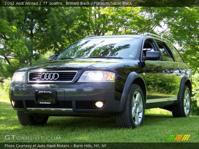 2002 Audi Allroad 2.7T quattro in Brilliant Black