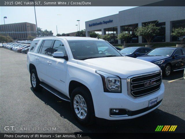 2015 GMC Yukon SLT in Summit White