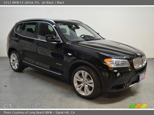 2012 BMW X3 xDrive 35i in Jet Black