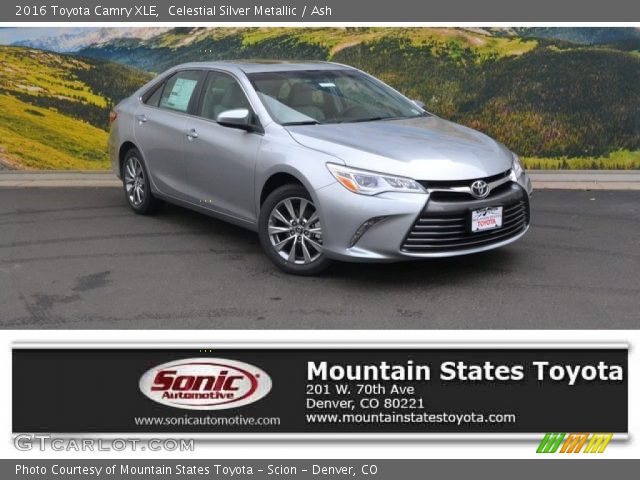 2016 Toyota Camry XLE in Celestial Silver Metallic