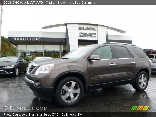 2012 GMC Acadia SLT AWD in Medium Brown Metallic