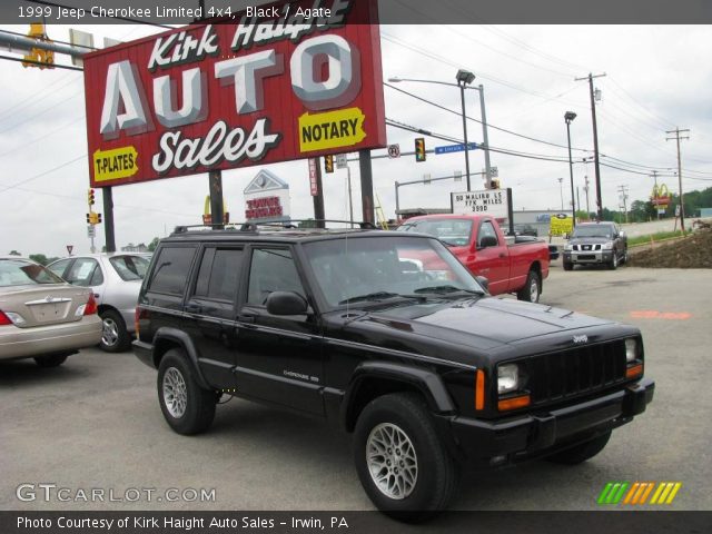1999 Jeep Cherokee Limited 4x4 in Black