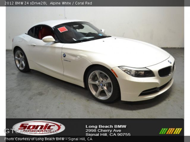 2012 BMW Z4 sDrive28i in Alpine White