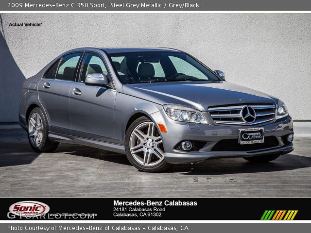 2009 Mercedes-Benz C 350 Sport in Steel Grey Metallic