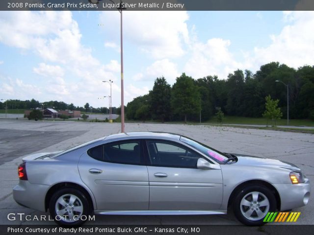 2008 Pontiac Grand Prix Sedan in Liquid Silver Metallic