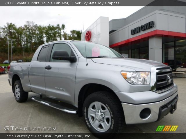 2013 Toyota Tundra Double Cab 4x4 in Silver Sky Metallic