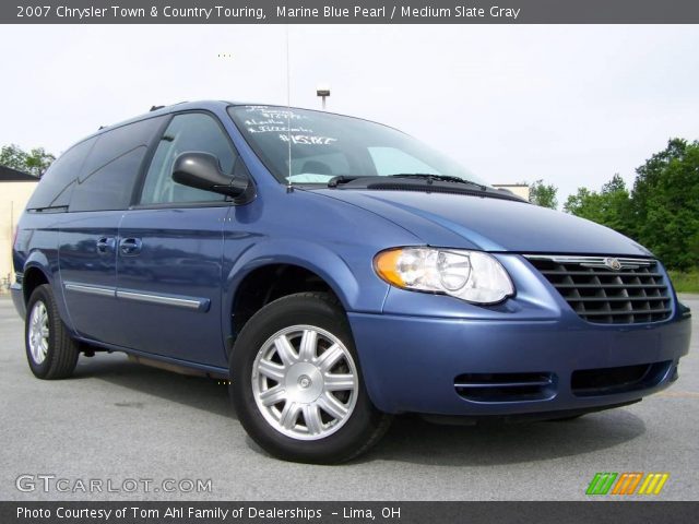 2007 Chrysler Town & Country Touring in Marine Blue Pearl