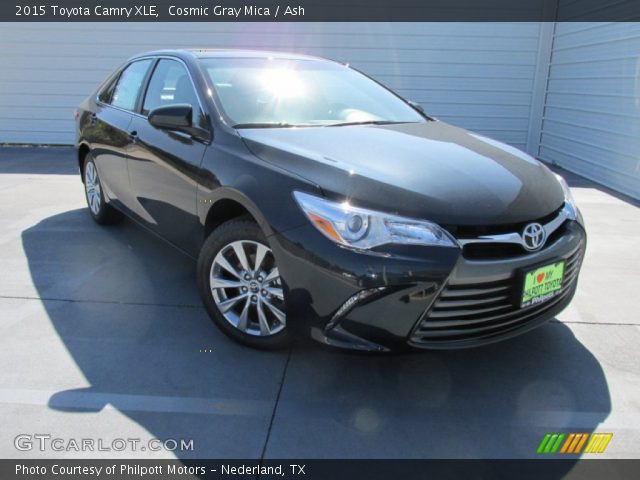 2015 Toyota Camry XLE in Cosmic Gray Mica
