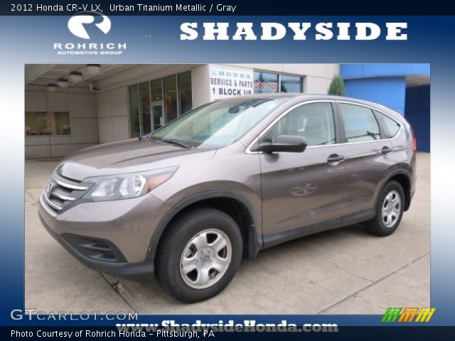 2012 Honda CR-V LX in Urban Titanium Metallic