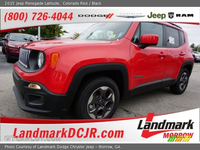 2015 Jeep Renegade Latitude in Colorado Red