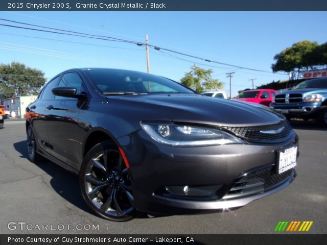 2015 Chrysler 200 S in Granite Crystal Metallic