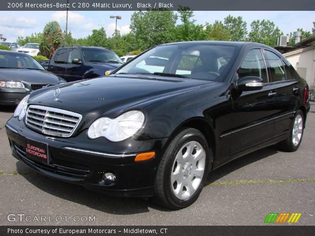 2006 Mercedes-Benz C 280 4Matic Luxury in Black