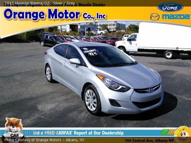 2013 Hyundai Elantra GLS in Silver