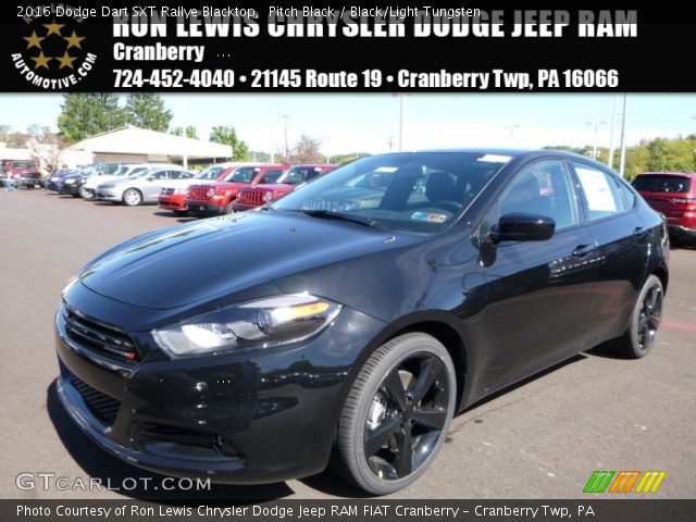 2016 Dodge Dart SXT Rallye Blacktop in Pitch Black