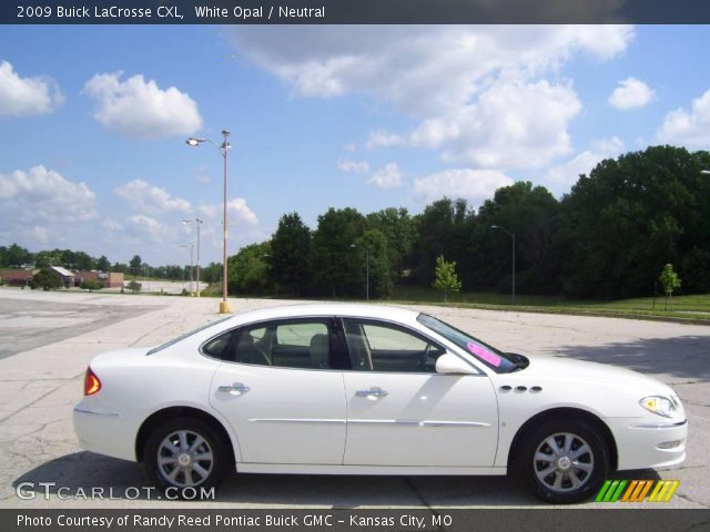2009 Buick LaCrosse CXL in White Opal