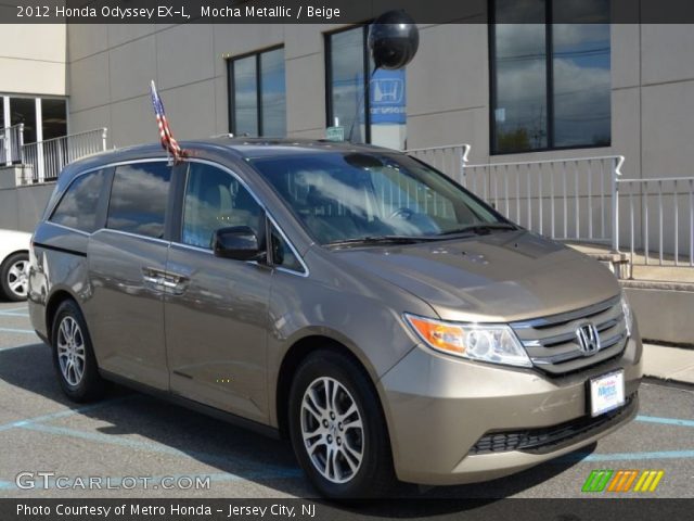 2012 Honda Odyssey EX-L in Mocha Metallic
