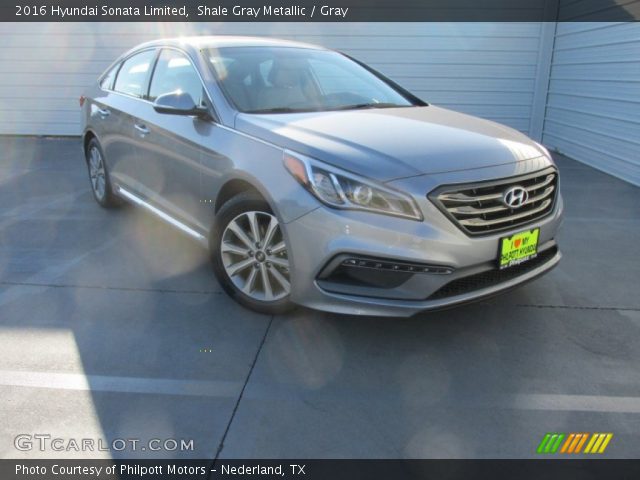 2016 Hyundai Sonata Limited in Shale Gray Metallic