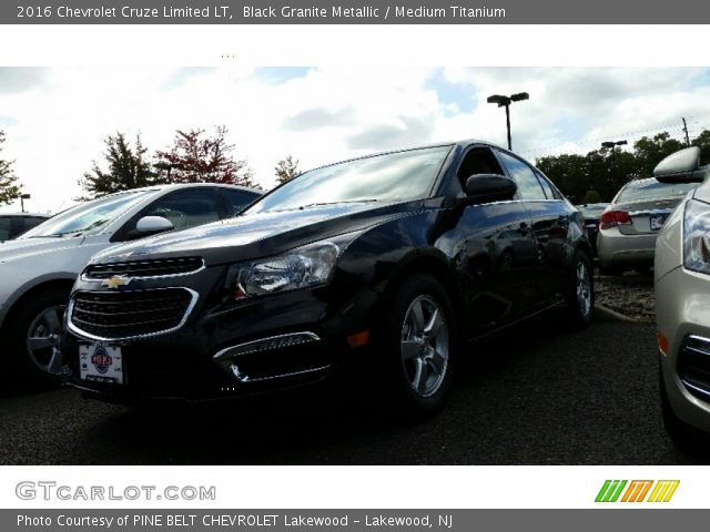 2016 Chevrolet Cruze Limited LT in Black Granite Metallic