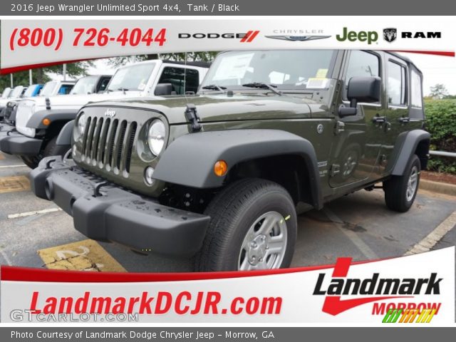 2016 Jeep Wrangler Unlimited Sport 4x4 in Tank