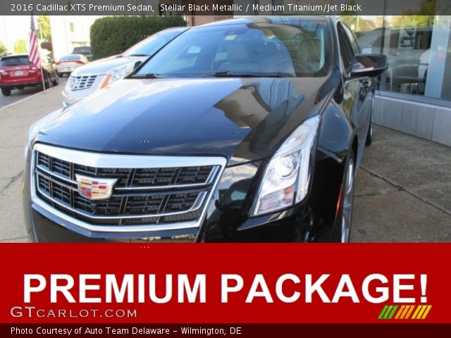 2016 Cadillac XTS Premium Sedan in Stellar Black Metallic