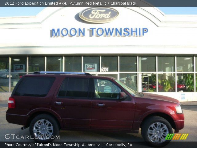 2012 Ford Expedition Limited 4x4 in Autumn Red Metallic