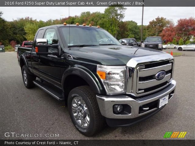 2016 Ford F250 Super Duty Lariat Super Cab 4x4 in Green Gem Metallic