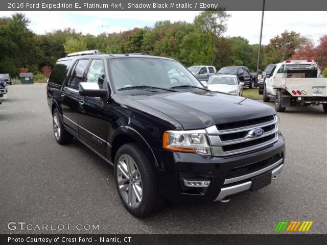 Shadow Black Metallic 2016 Ford Expedition El Platinum 4x4