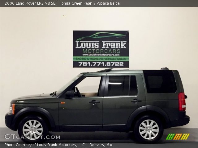 2006 Land Rover LR3 V8 SE in Tonga Green Pearl