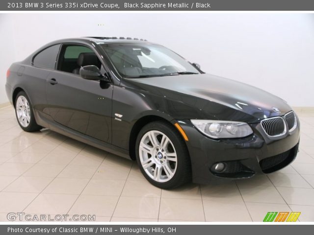 2013 BMW 3 Series 335i xDrive Coupe in Black Sapphire Metallic