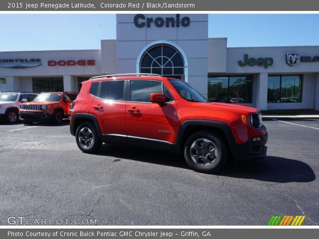 2015 Jeep Renegade Latitude in Colorado Red