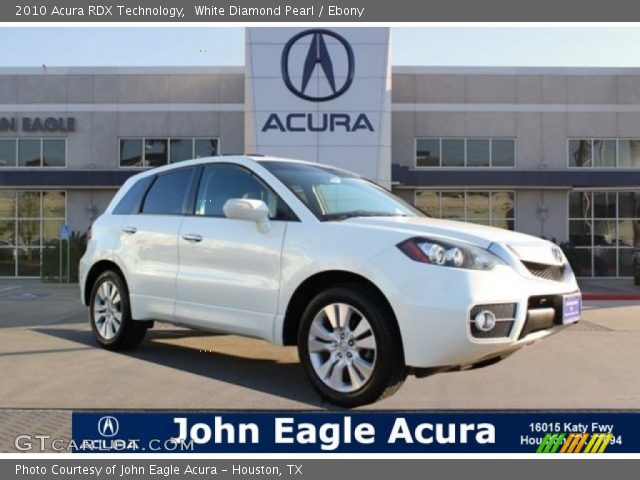 2010 Acura RDX Technology in White Diamond Pearl