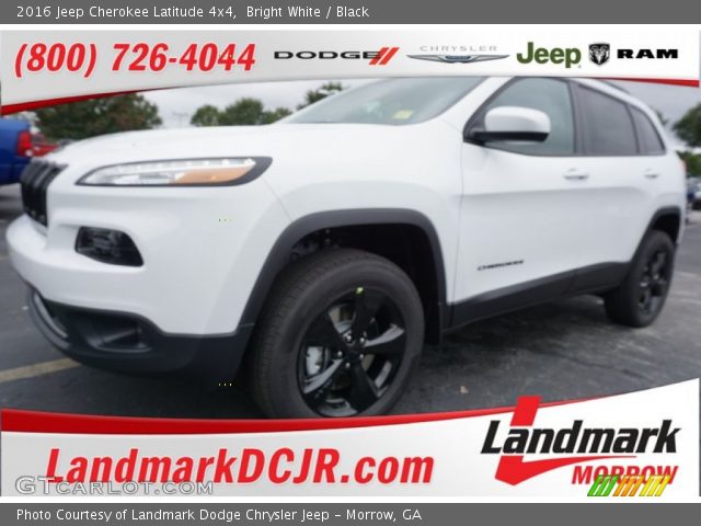 2016 Jeep Cherokee Latitude 4x4 in Bright White