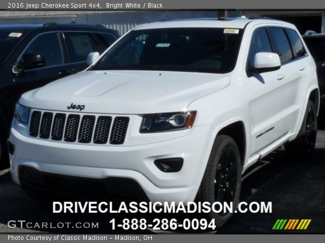 2016 Jeep Cherokee Sport 4x4 in Bright White