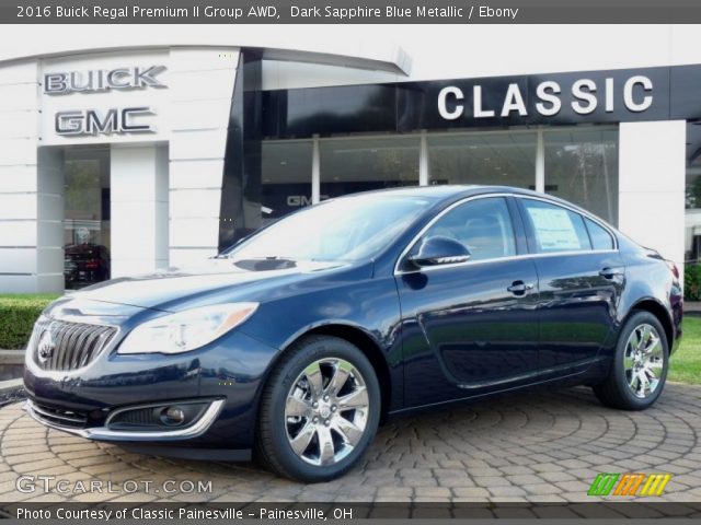 2016 Buick Regal Premium II Group AWD in Dark Sapphire Blue Metallic