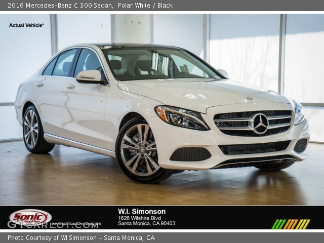 2016 Mercedes-Benz C 300 Sedan in Polar White