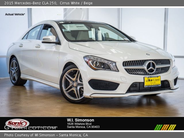 2015 Mercedes-Benz CLA 250 in Cirrus White