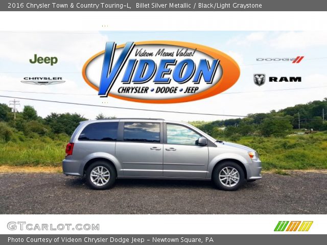 2016 Chrysler Town & Country Touring-L in Billet Silver Metallic