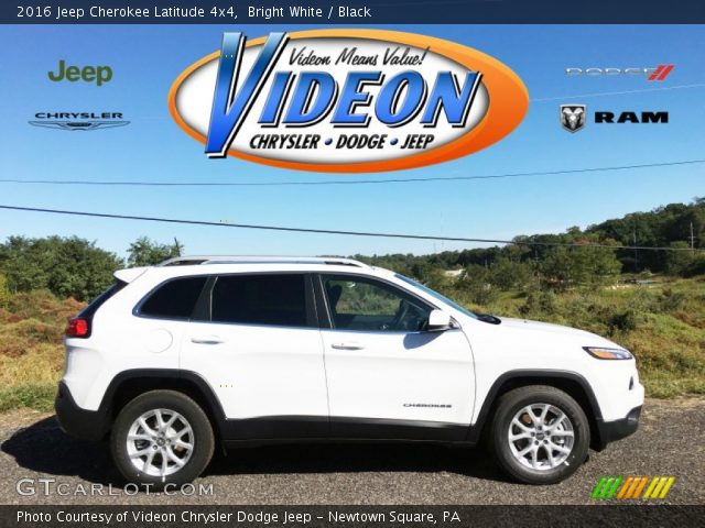 2016 Jeep Cherokee Latitude 4x4 in Bright White