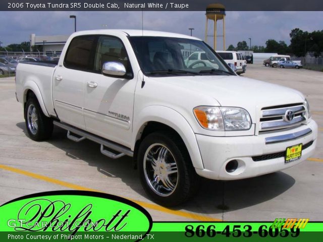 2006 Toyota Tundra SR5 Double Cab in Natural White